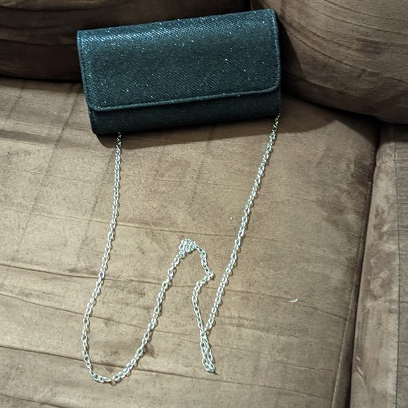 Black with Shimmer evening clutch - Picture 1 of 1
